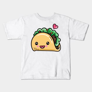 Kawaii Taco Kids T-Shirt